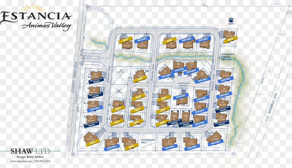 Estancia Sitemap And Available Homes Plan, Chart, Diagram, Plot, Terminal Free Png