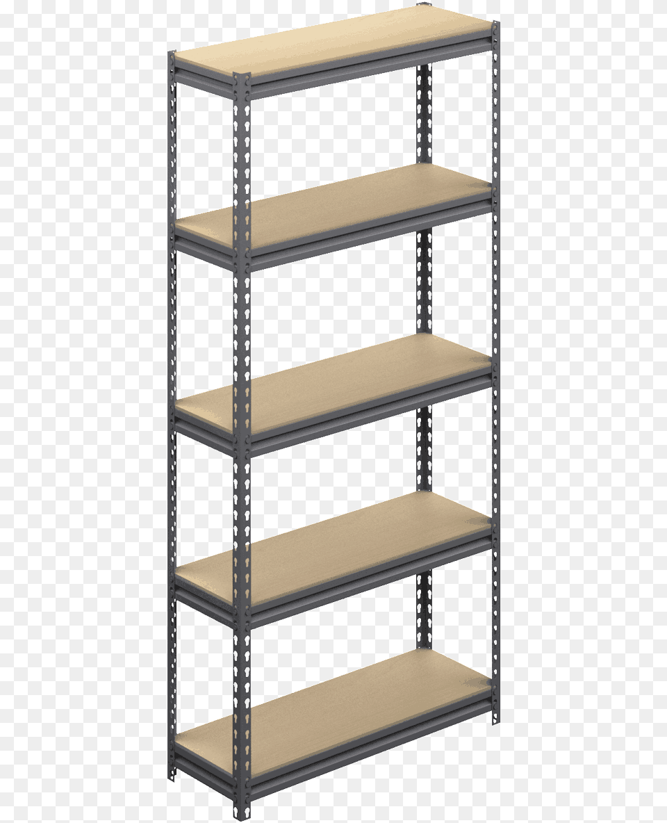 Estantes De Metal Marron, Shelf, Furniture, Mailbox Free Png Download