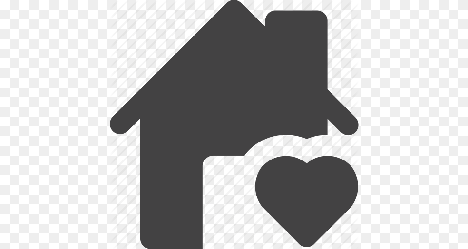 Estate Favorite Heart House Love Real Icon, Lighting Free Png