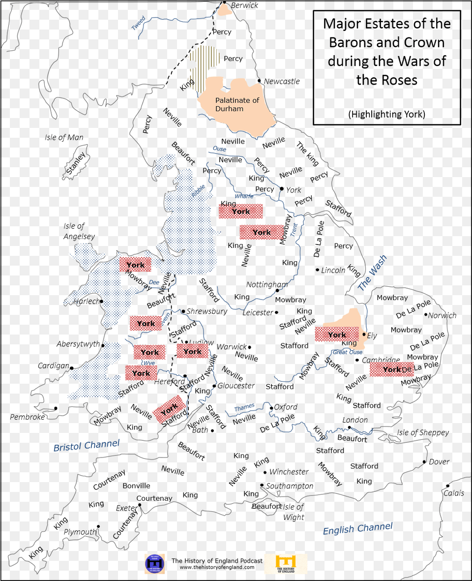 Estates Of The Barons York Barons Of England Map, Chart, Plot, Atlas, Diagram Png Image