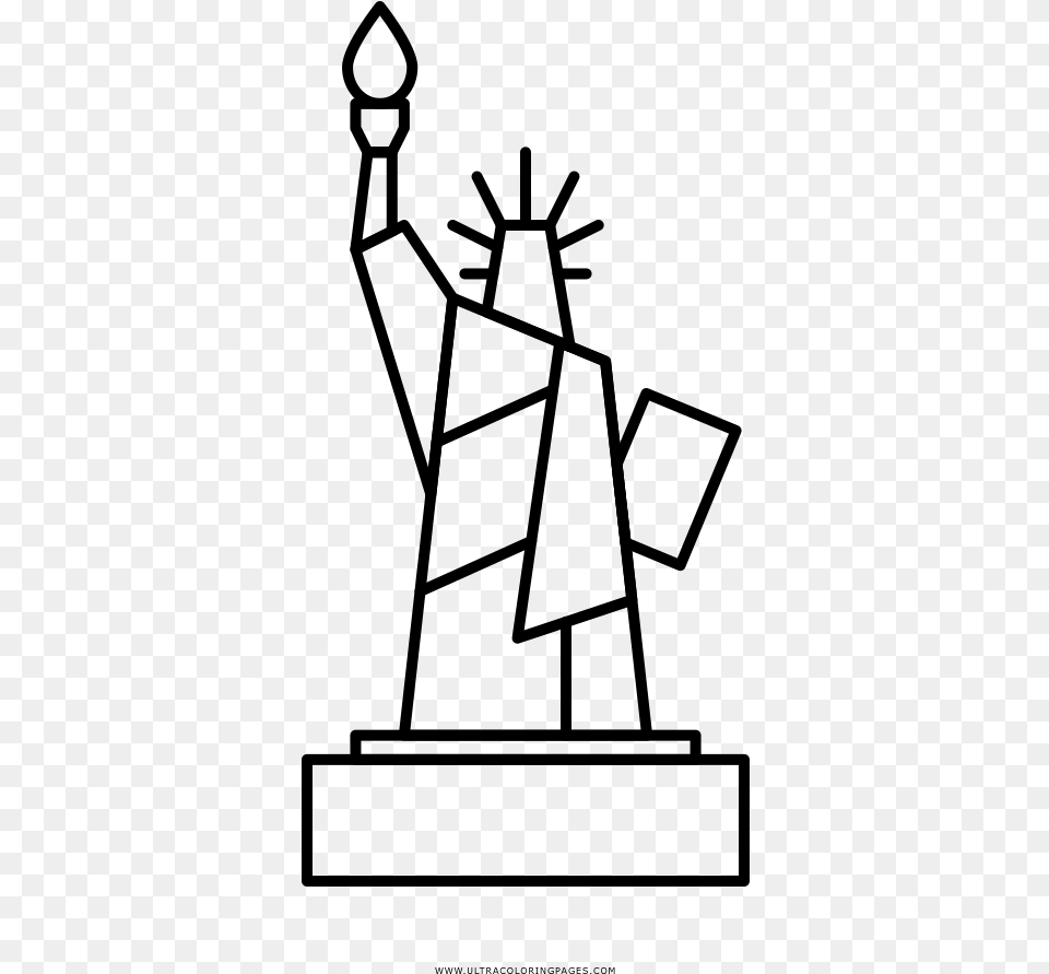 Estatua De La Libertad Para Carcar, Gray Free Transparent Png