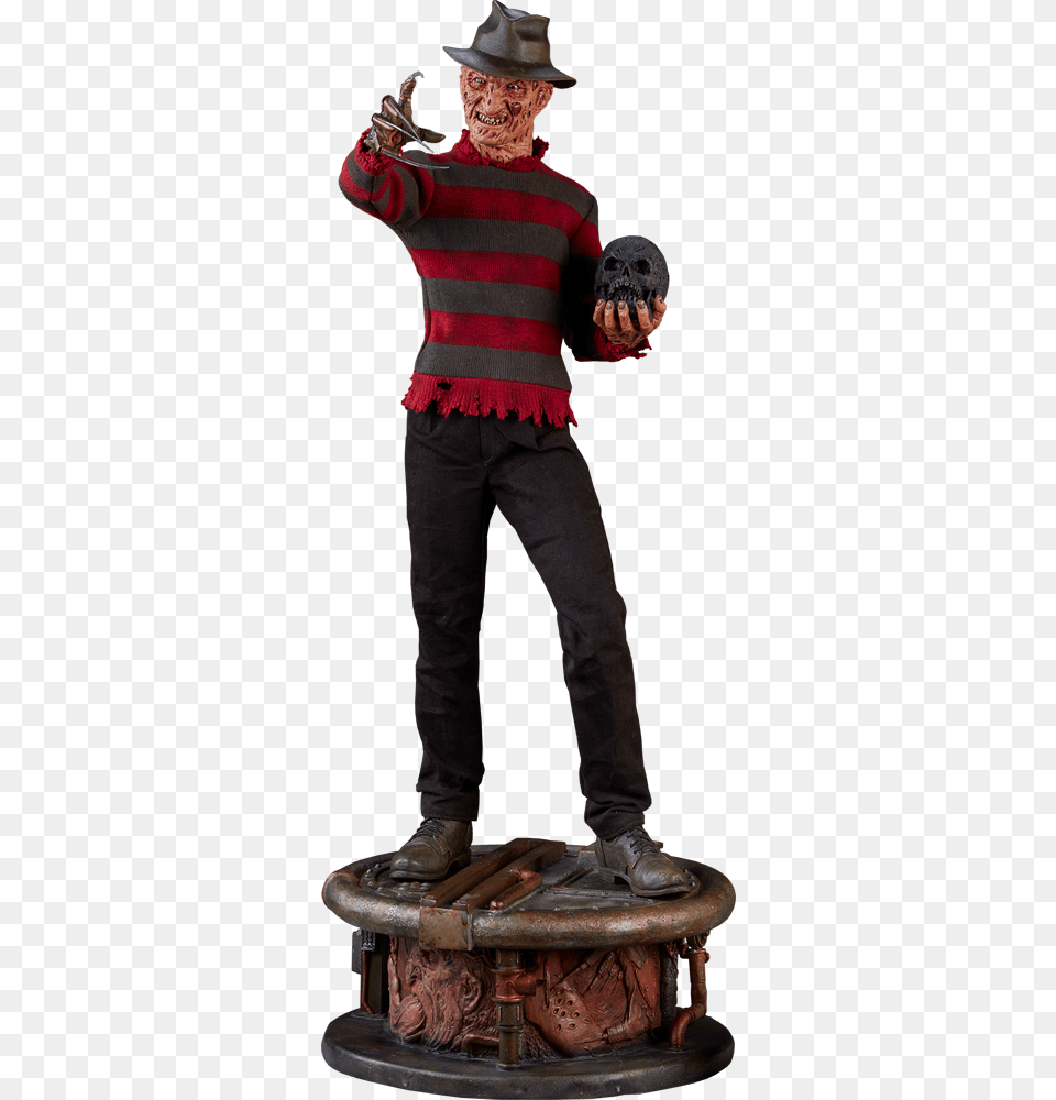Estatua Freddy Krueger, Baseball, Baseball Glove, Clothing, Glove Png