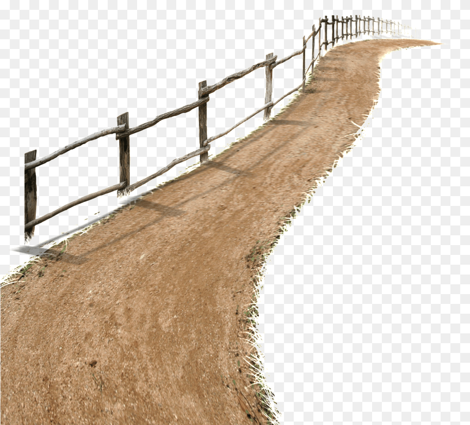 Este Grficos Es Hand Painted Watercolor Country Road Portable Network Graphics, Path, Water, Waterfront, Boardwalk Free Png Download