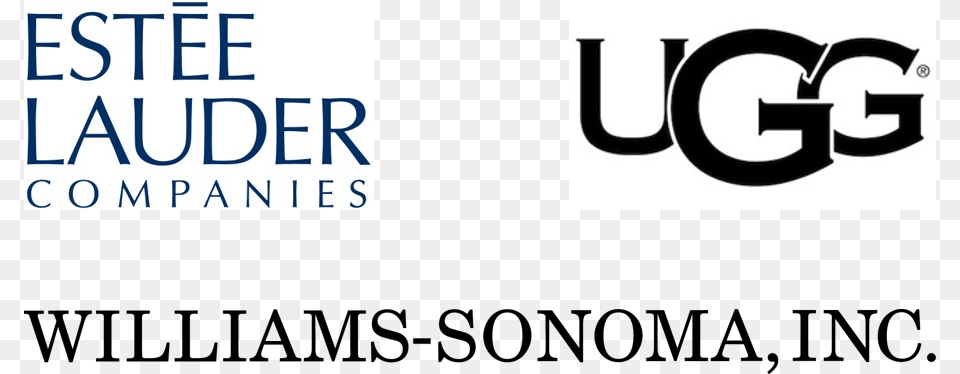 Estee Lauder Ugg Williams Sonoma Logos, Logo, Text Png