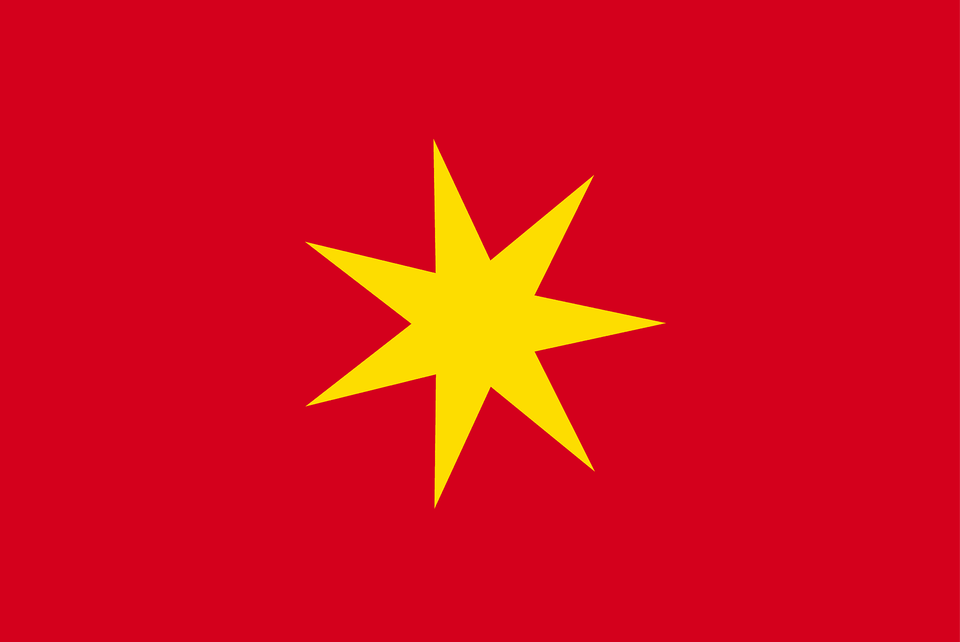 Estelada Occitana Clipart, Star Symbol, Symbol Free Png