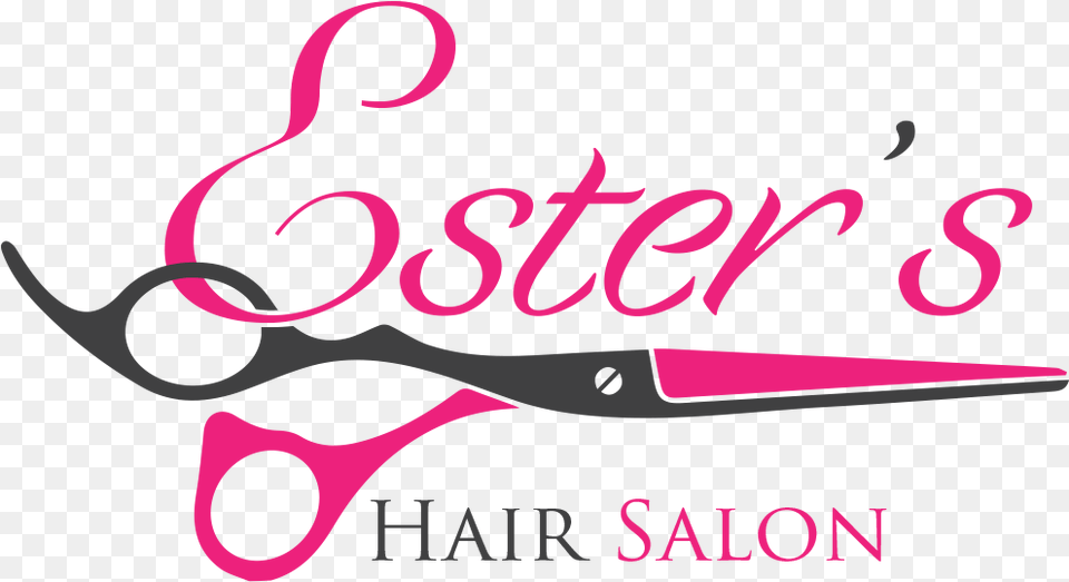 Esters Hair Salon, Scissors, Blade, Shears, Weapon Free Png Download