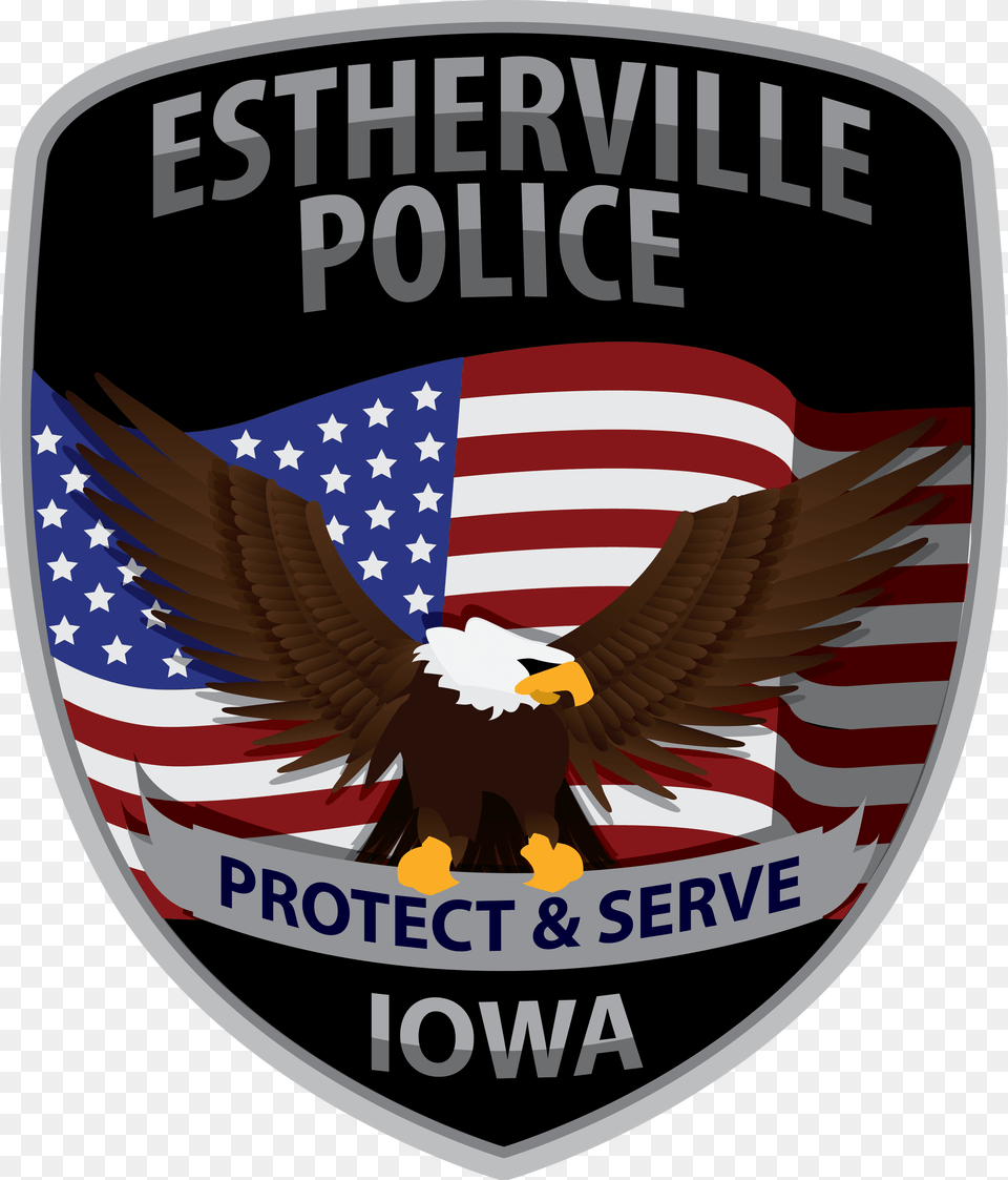 Estherville Police Department, Badge, Logo, Symbol, Emblem Free Png