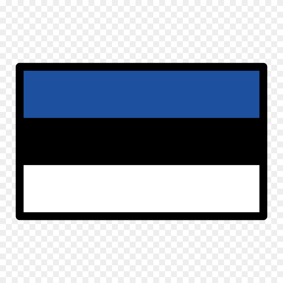 Estonia Flag Emoji Clipart, Text, Credit Card Png