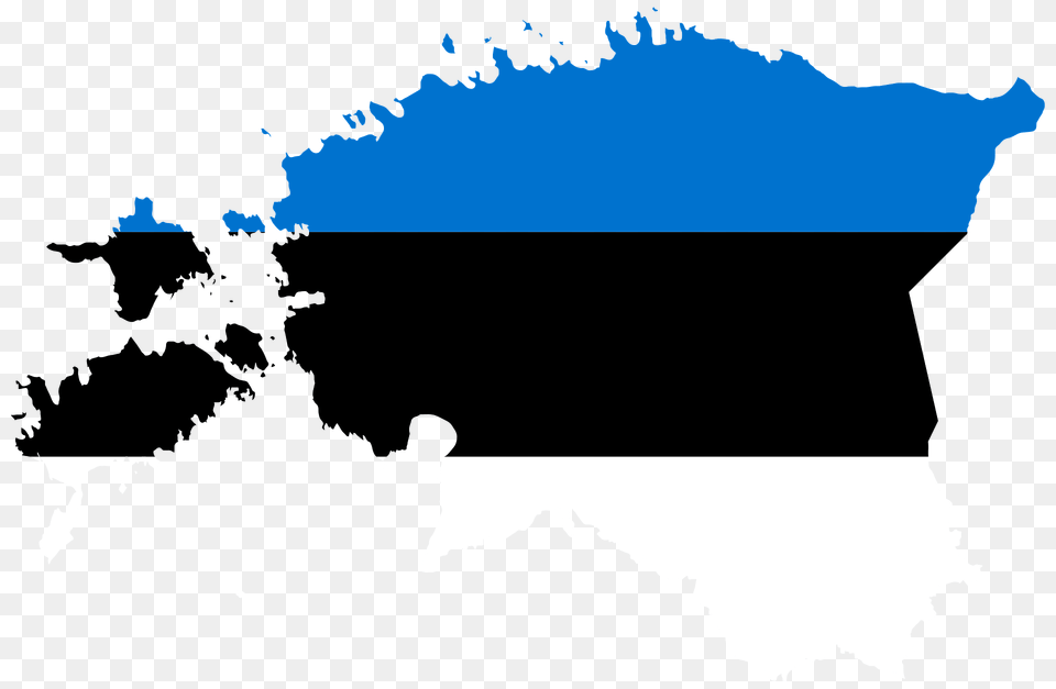 Estonia Map Flag Clipart, Nature, Outdoors, Sea, Water Free Png Download