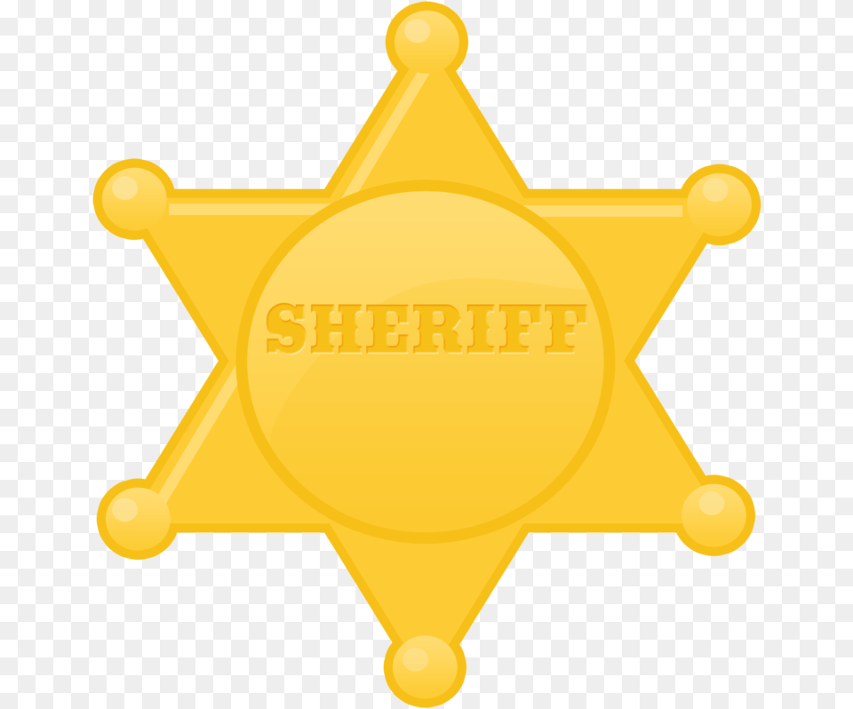 Estrela Toy Story Image Badge Deputy, Logo, Symbol, Bulldozer, Machine Free Png Download