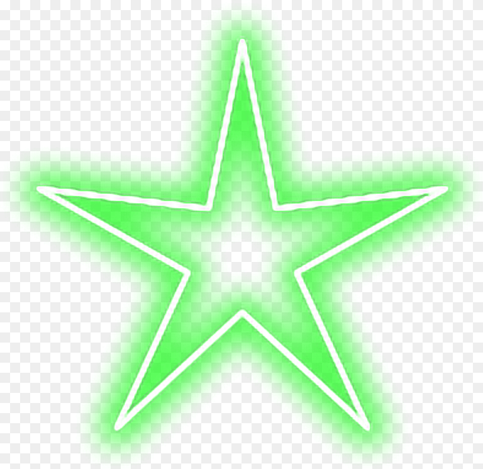 Estrela Verde Neon Elegant Cake Art Cricut Cartridge, Star Symbol, Symbol Free Transparent Png