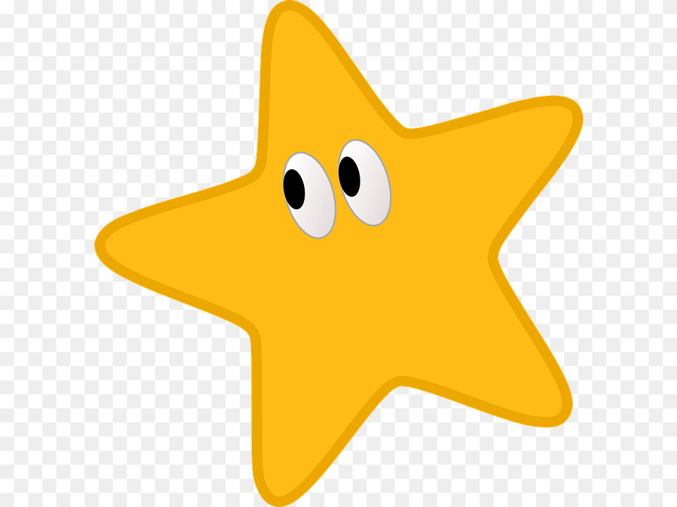 Estrella Amarillo Estrella Amarilla Estrella Vector, Star Symbol, Symbol, Animal, Fish Free Png