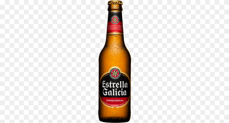 Estrella Galicia Hijos De Rivera Estrella Galicia, Alcohol, Beer, Beer Bottle, Beverage Png Image