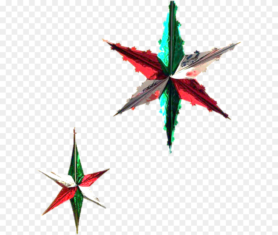 Estrella Tricolor Metalico Illustration, Leaf, Plant, Tree Png Image