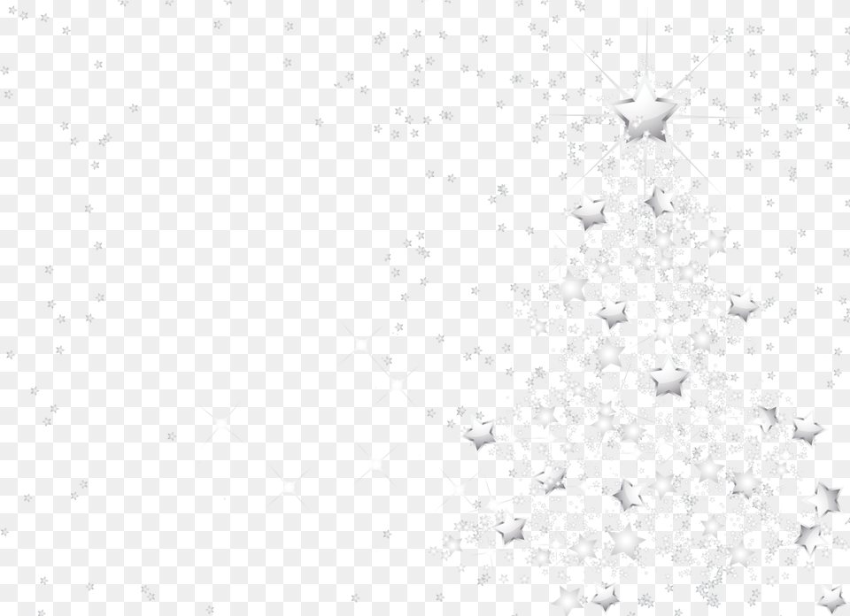 Estrellas De Frozen Monochrome, Christmas, Christmas Decorations, Festival Free Transparent Png