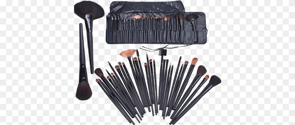 Estuche De 32 Brochas De Maquillaje Makeup Brushes In Australia, Brush, Device, Tool, Festival Png Image