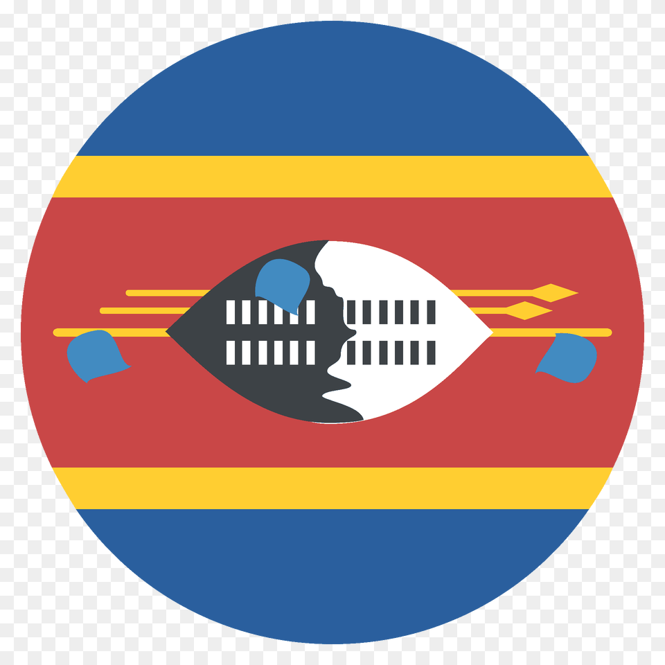 Eswatini Flag Emoji Clipart, Logo, Disk Free Png