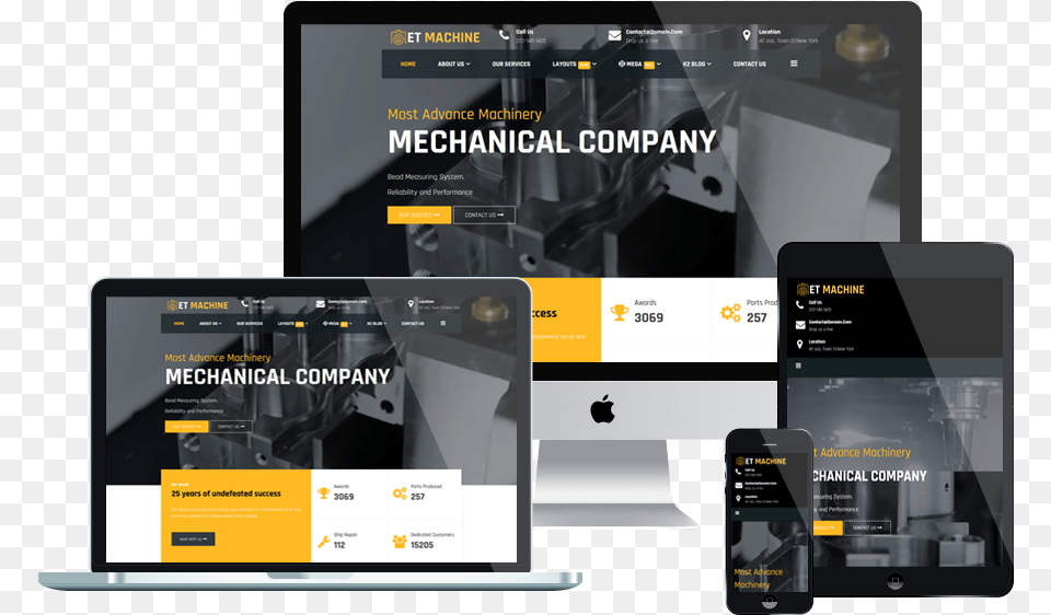 Et Machine Responsive Joomla Template Joomla Templates 2019, Electronics, Phone, Mobile Phone, Computer Free Transparent Png