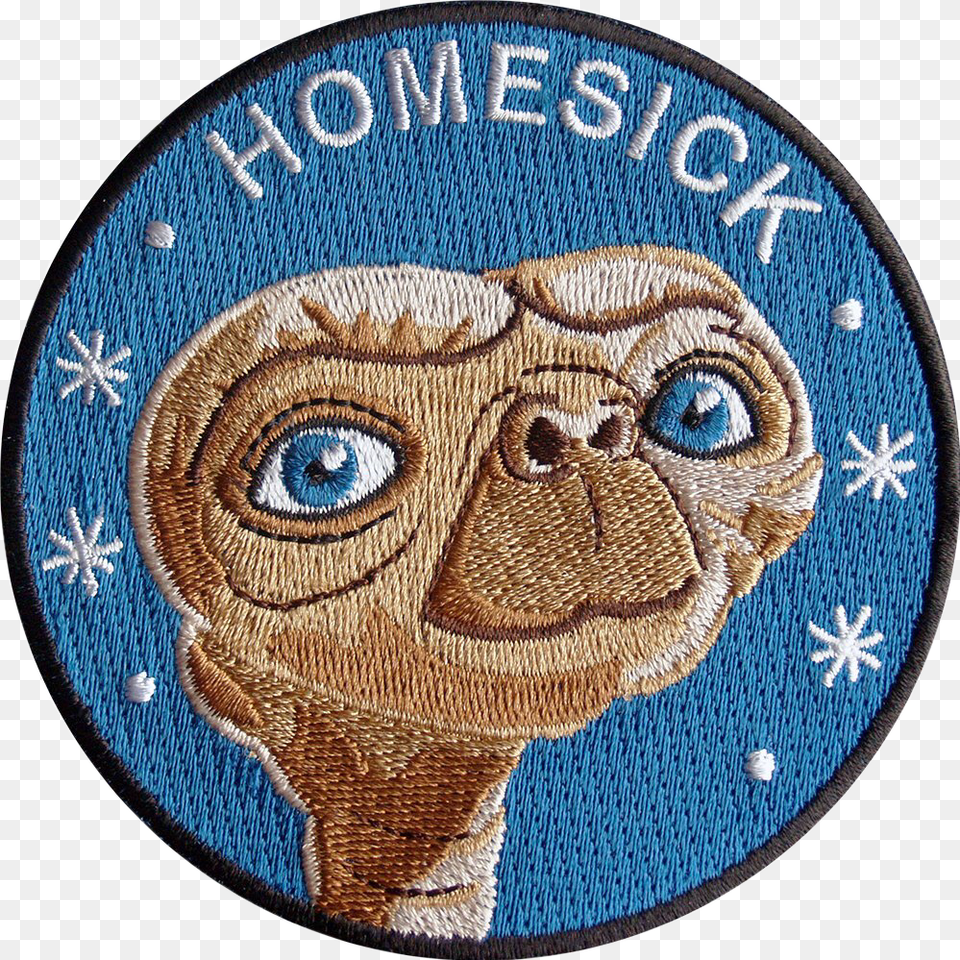 Et Patch Patches Retro 80s Icon Art Space Nasa Homesick Et, Badge, Logo, Symbol, Animal Free Png Download