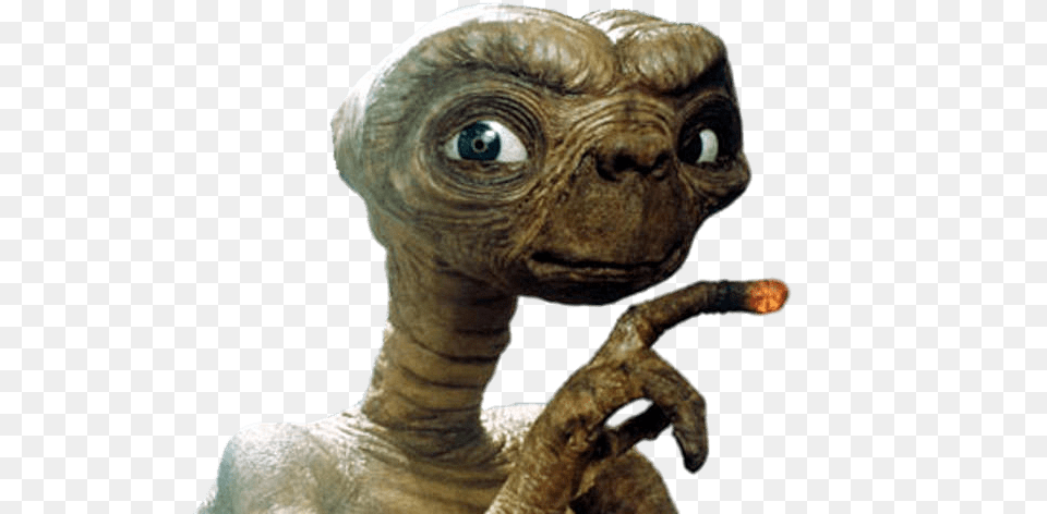 Et The Extra Terrestrial Pointing Finger, Alien, Animal, Mammal, Monkey Free Png