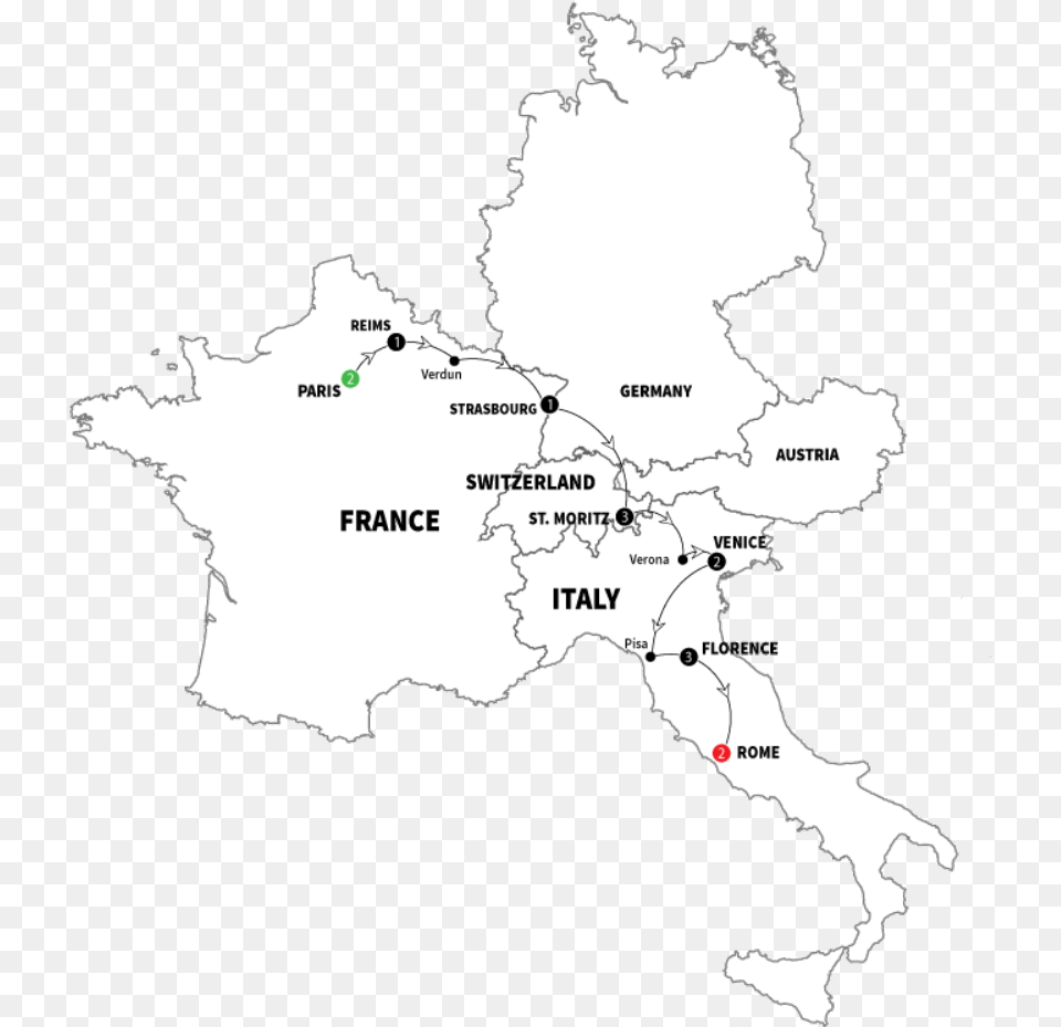 Etava Map Fc 13 Ed Custom France And Italy Black And White Map, Atlas, Chart, Diagram, Plot Png Image