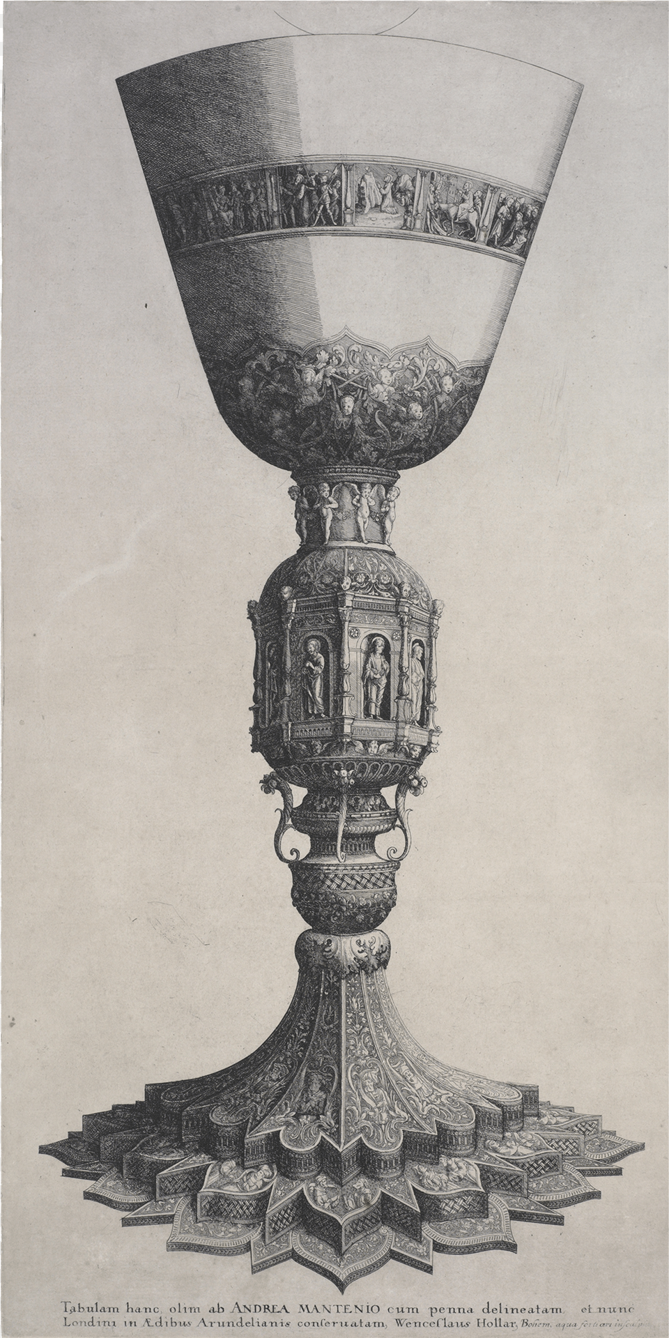 Etching Of A Chalice Splendour At Te Papa, Glass, Goblet, Person Png Image
