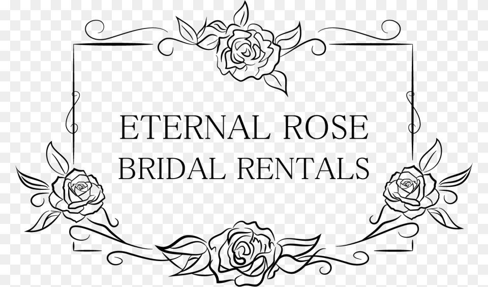 Eternal Rose Bridal Rentals Cartoon, Gray Png