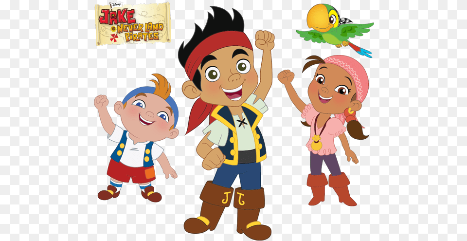 Ethan Anything To Do With These Guys Heu0027d Love Jake And Jake And The Neverland Pirates Clipart, Book, Comics, Publication, Baby Free Png Download