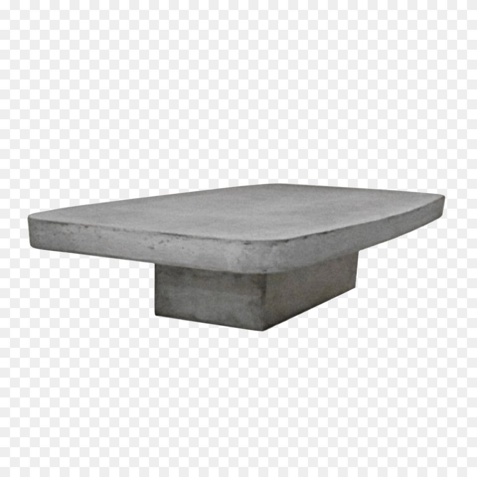 Ethan Concrete Coffee Table Rely, Coffee Table, Furniture, Bench Png Image