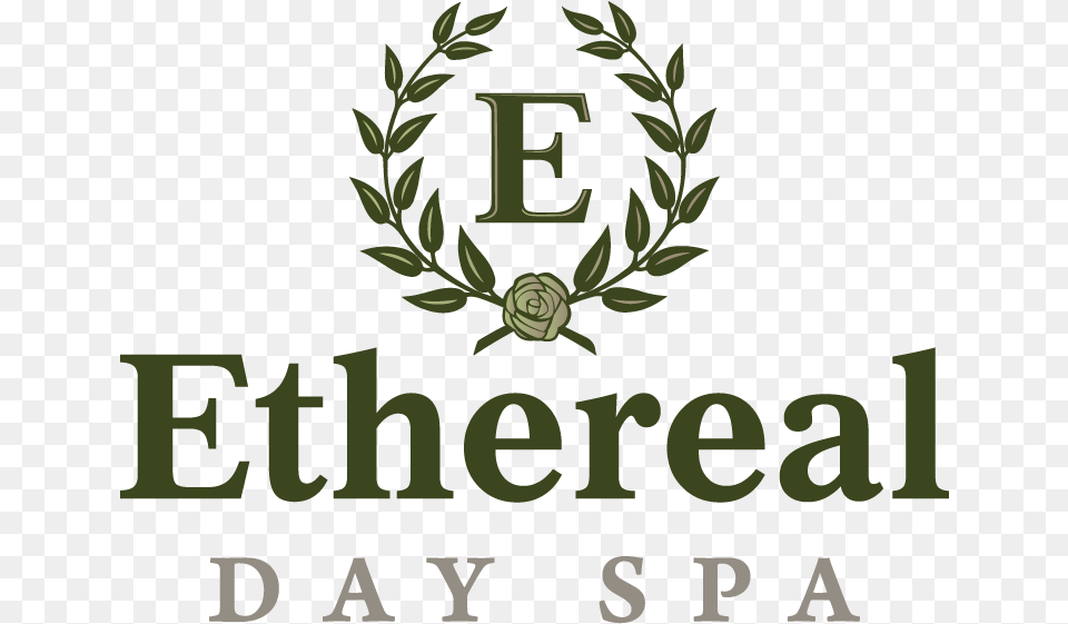 Ethereal Day Spa Split Monogram O, Green, Plant, Text, Flower Free Transparent Png