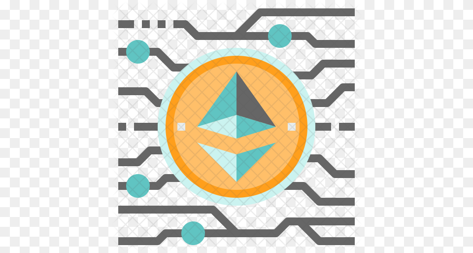 Ethereum Cryptocurrency Icon Digital Ether, Triangle Free Png Download
