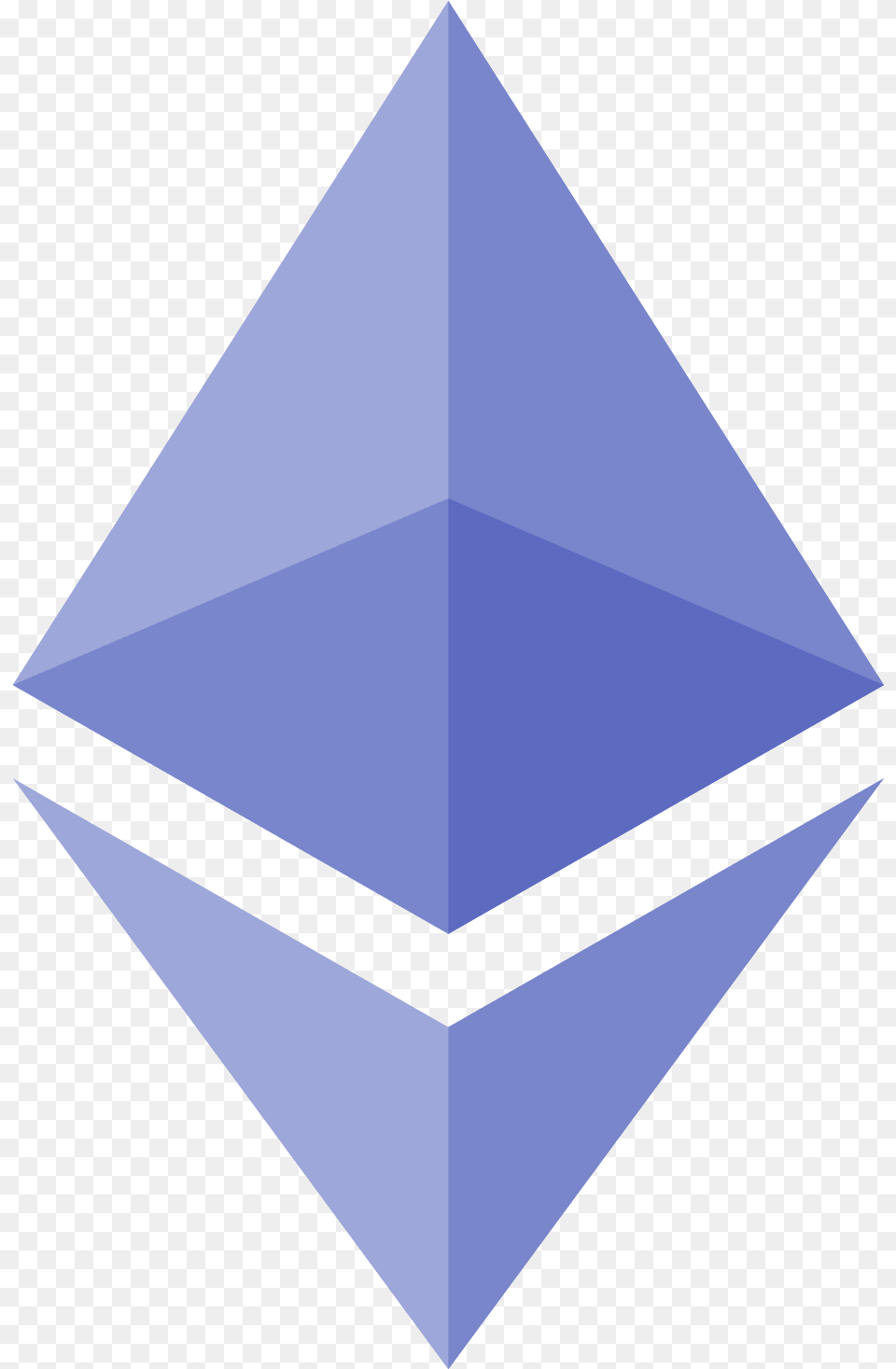 Ethereum Logo Graphic Download Ethereum Logo Background, Triangle Free Transparent Png