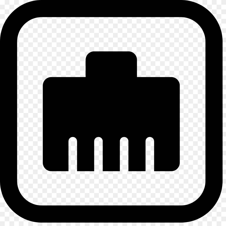 Ethernet Off Icon, Gray Free Png