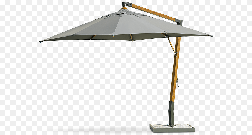 Ethimo Holiday Parasol Rectangular Umbrella Dove Grey, Architecture, Building, Canopy, House Free Png Download