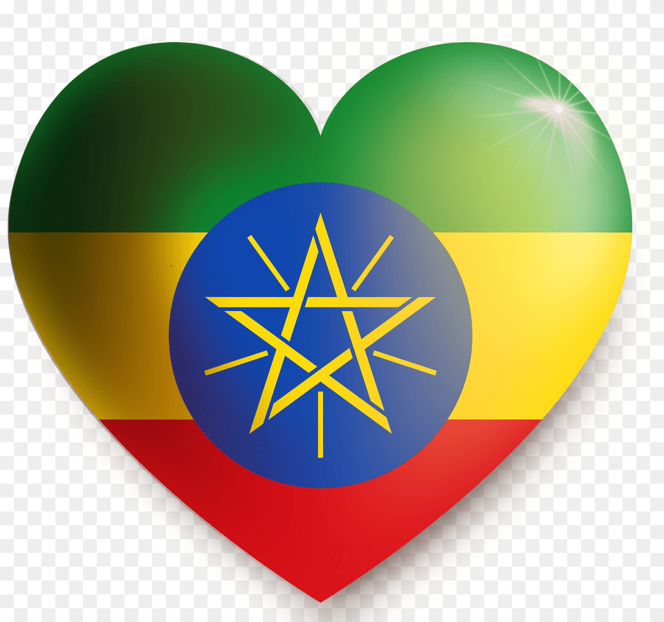 Ethiopia Heart Clipart, Symbol, Disk Free Transparent Png