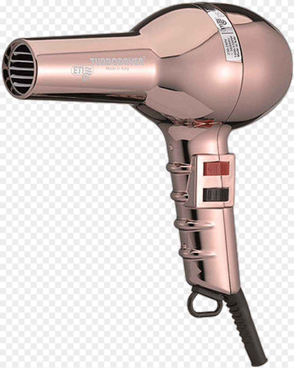 Eti Chrome Hairdryer, Appliance, Blow Dryer, Device, Electrical Device Free Png Download