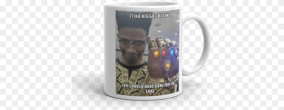 Etika Niggas Be Like You Should Have Gone For The Lake, Cup, Head, Person, Face Png Image