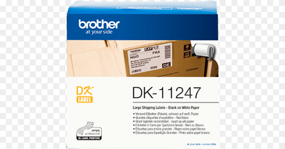 Etiquetas Brother Dk Brother Dk, Box, Cardboard, Carton, Package Free Png Download