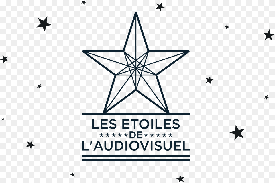Etoile Etoile Black And White Star Backgrounds Sticker, Star Symbol, Symbol Free Transparent Png