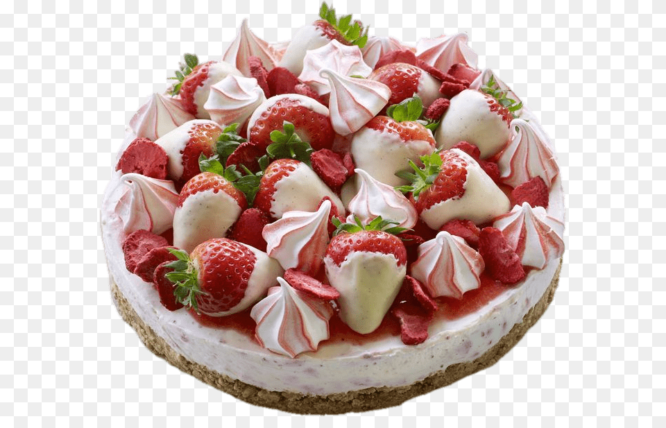 Eton Mess Cheesecake, Birthday Cake, Cake, Cream, Dessert Png Image
