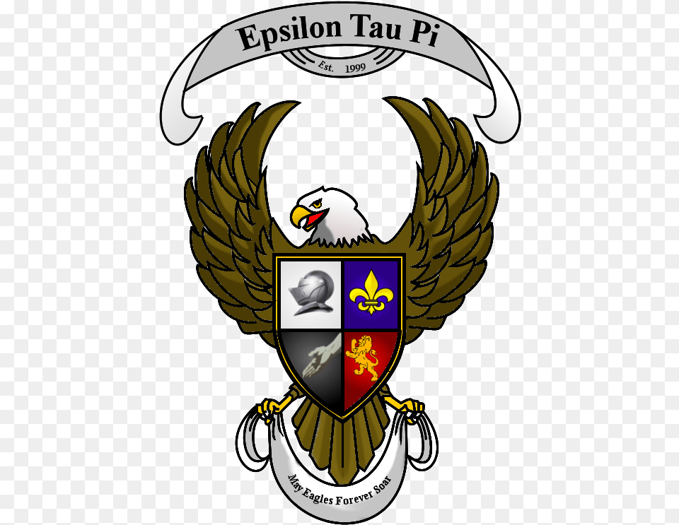 Etpcolorsquare Epsilon Tau Pi, Emblem, Symbol, Animal, Bird Png
