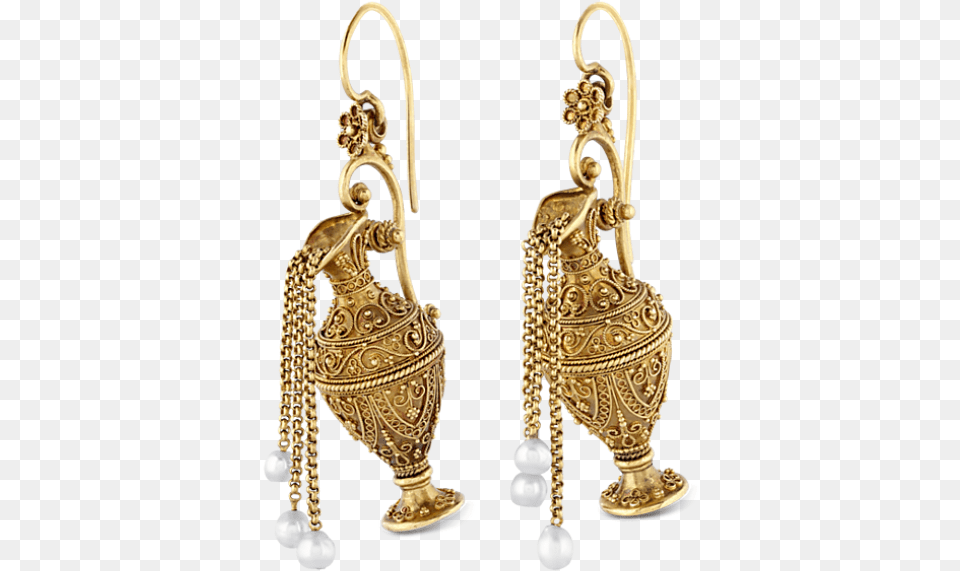 Etruscan Revival Gold Earrings Not Applicable Etruscan Revival Gold Earrings, Accessories, Earring, Jewelry, Locket Png Image