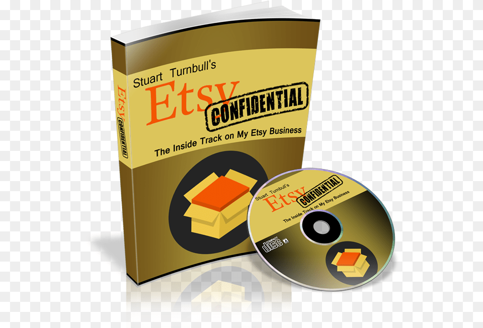 Etsy Confidential Is A Series Of Ebook And Watch Over Cd, Disk, Dvd Png Image