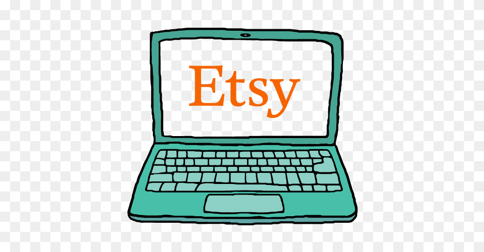 Etsy Icon Tizzit, Computer, Electronics, Laptop, Pc Free Png Download