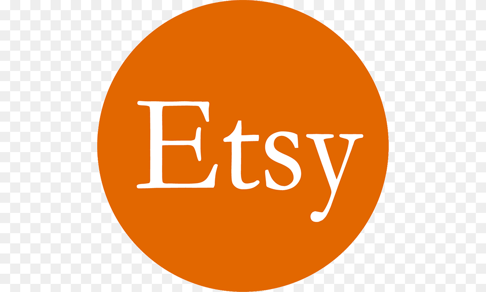 Etsy Logo Etsy Circle Logo, Disk, Text Png Image
