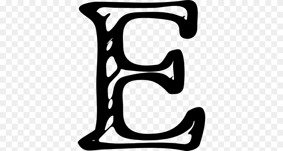 Etsy Sketched Social Letter Logo Outline Symbol, Smoke Pipe, Emblem, Text, Stencil Png Image
