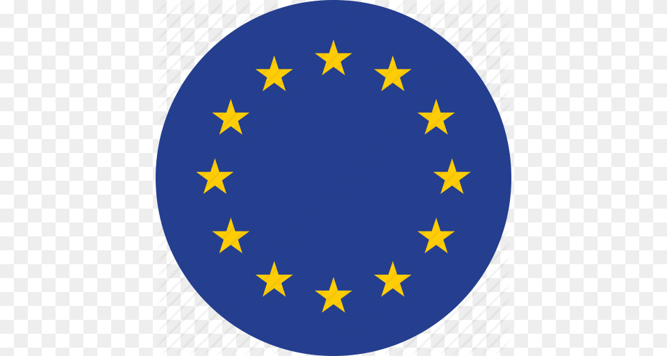 Eu Europe European Flag Flags Union Icon, Nature, Night, Outdoors, Symbol Free Png Download