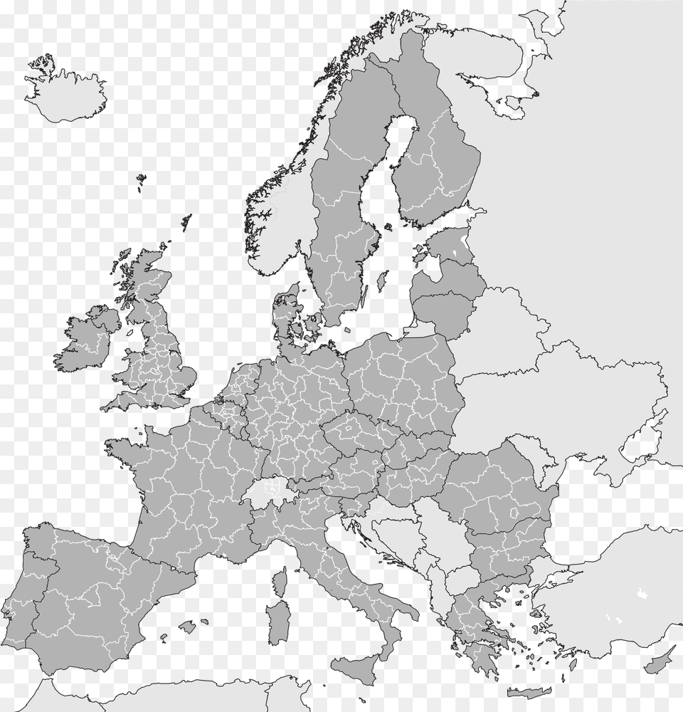 Eu Nuts 2 Regions, Chart, Plot, Map, Atlas Free Png Download