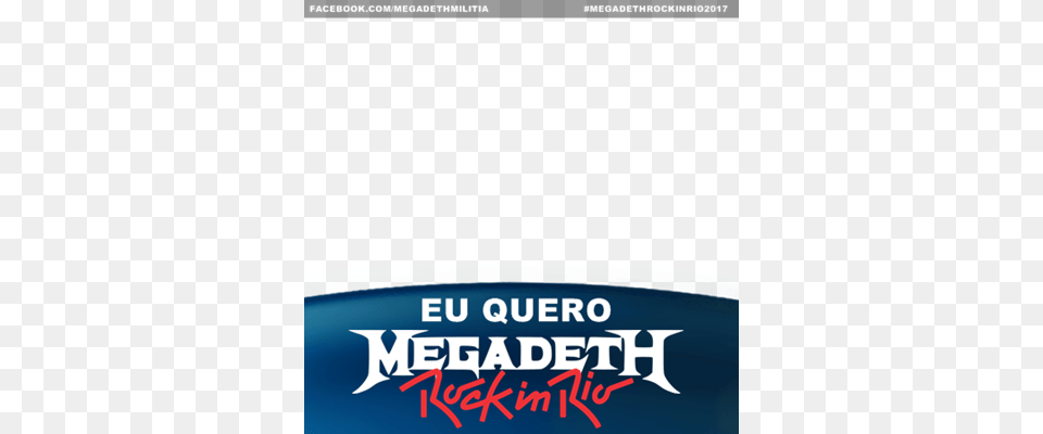 Eu Quero O Megadeth No Rock In Rio Megadeth Logo, Book, Publication, Advertisement, Poster Png