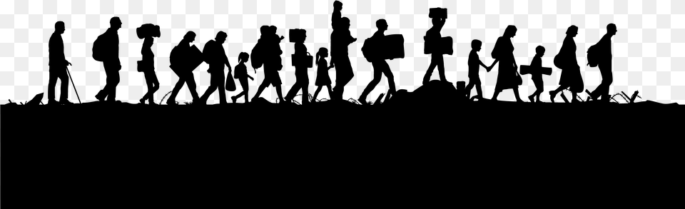 Eu Refugees, Gray Free Transparent Png